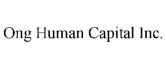 ONG HUMAN CAPITAL INC.