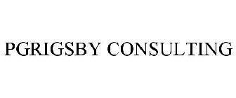 PGRIGSBY CONSULTING