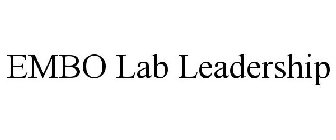 EMBO LAB LEADERSHIP