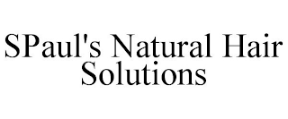 SPAUL'S NATURAL HAIR SOLUTIONS