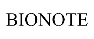 BIONOTE