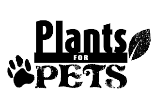 PLANTS FOR PETS