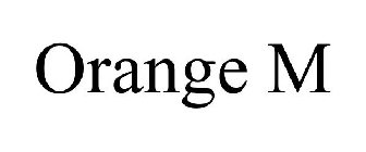 ORANGE M