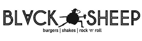 BLACK SHEEP BURGERS SHAKES ROCK 'N' ROLL