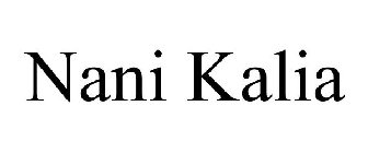 NANI KALIA