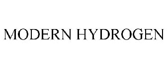 MODERN HYDROGEN