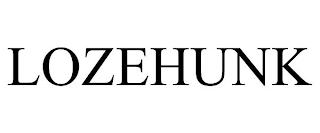 LOZEHUNK