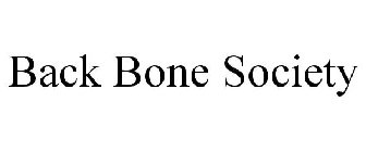 BACK BONE SOCIETY