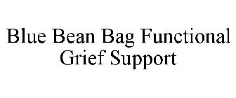BLUE BEAN BAG FUNCTIONAL GRIEF SUPPORT