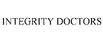 INTEGRITY DOCTORS