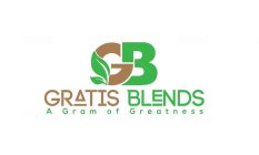 GB GRATIS BLENDS A GRAM OF GREATNESS