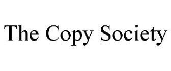 THE COPY SOCIETY