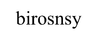 BIROSNSY