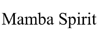 MAMBA SPIRIT