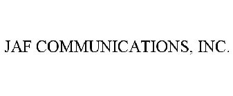 JAF COMMUNICATIONS, INC.