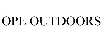 OPE OUTDOORS