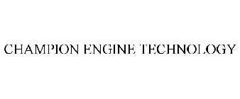 CHAMPION ENGINE TECHNOLOGY