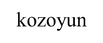 KOZOYUN
