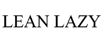 LEAN LAZY