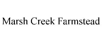 MARSH CREEK FARMSTEAD