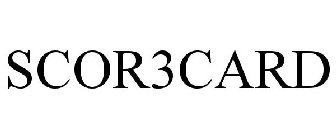 SCOR3CARD