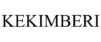 KEKIMBERI