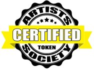 CERTIFIED ARTISTS TOKEN SOCIETY