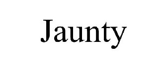 JAUNTY