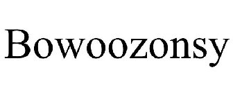 BOWOOZONSY