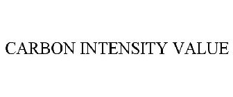 CARBON INTENSITY VALUE