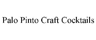 PALO PINTO CRAFT COCKTAILS