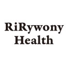 RIRYWONY HEALTH