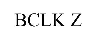 BCLK Z