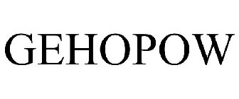GEHOPOW