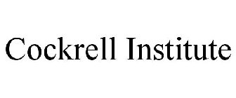 COCKRELL INSTITUTE