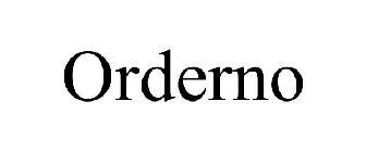 ORDERNO