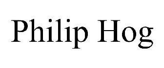 PHILIP HOG