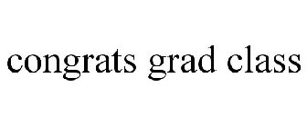 CONGRATS GRAD CLASS