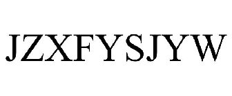 JZXFYSJYW