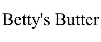 BETTY'S BUTTER