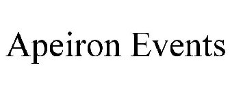 APEIRON EVENTS