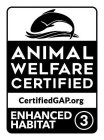 ANIMAL WELFARE CERTIFIED CERTIFIED GAP.ORG ENHANCED HABITAT 3