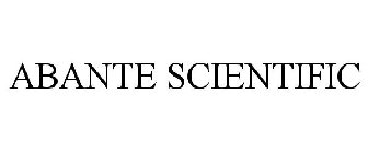 ABANTE SCIENTIFIC