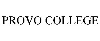 PROVO COLLEGE