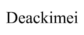 DEACKIMEI