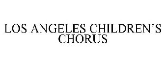 LOS ANGELES CHILDREN'S CHORUS