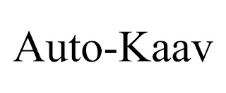 AUTO-KAAV