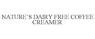 NATURE'S DAIRY FREE COFFEE CREAMER