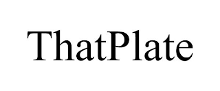 THATPLATE