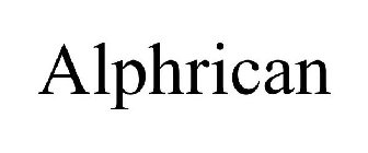 ALPHRICAN